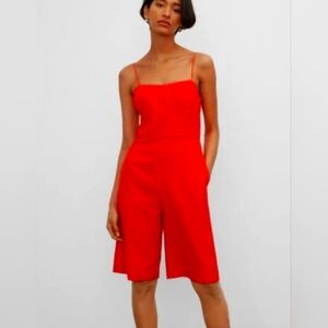 Club Monaco romper Size 12, Red.